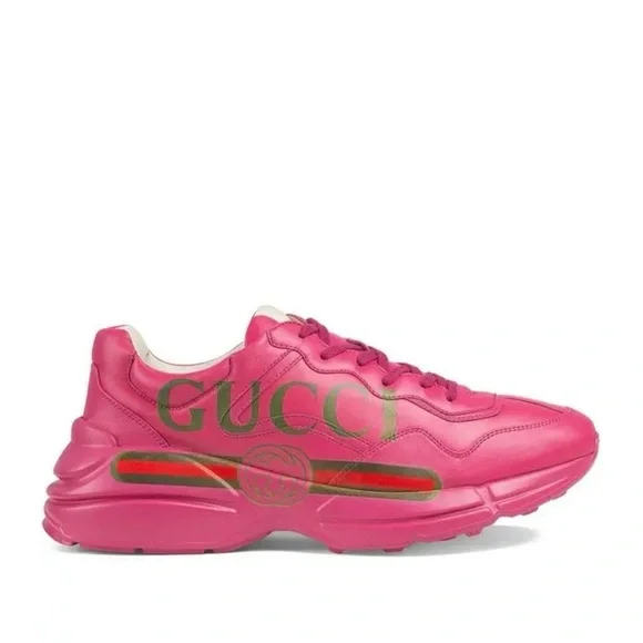 Gucci  Athletic  Men’s Sneakers Size 8.5 - Picture 2 of 10